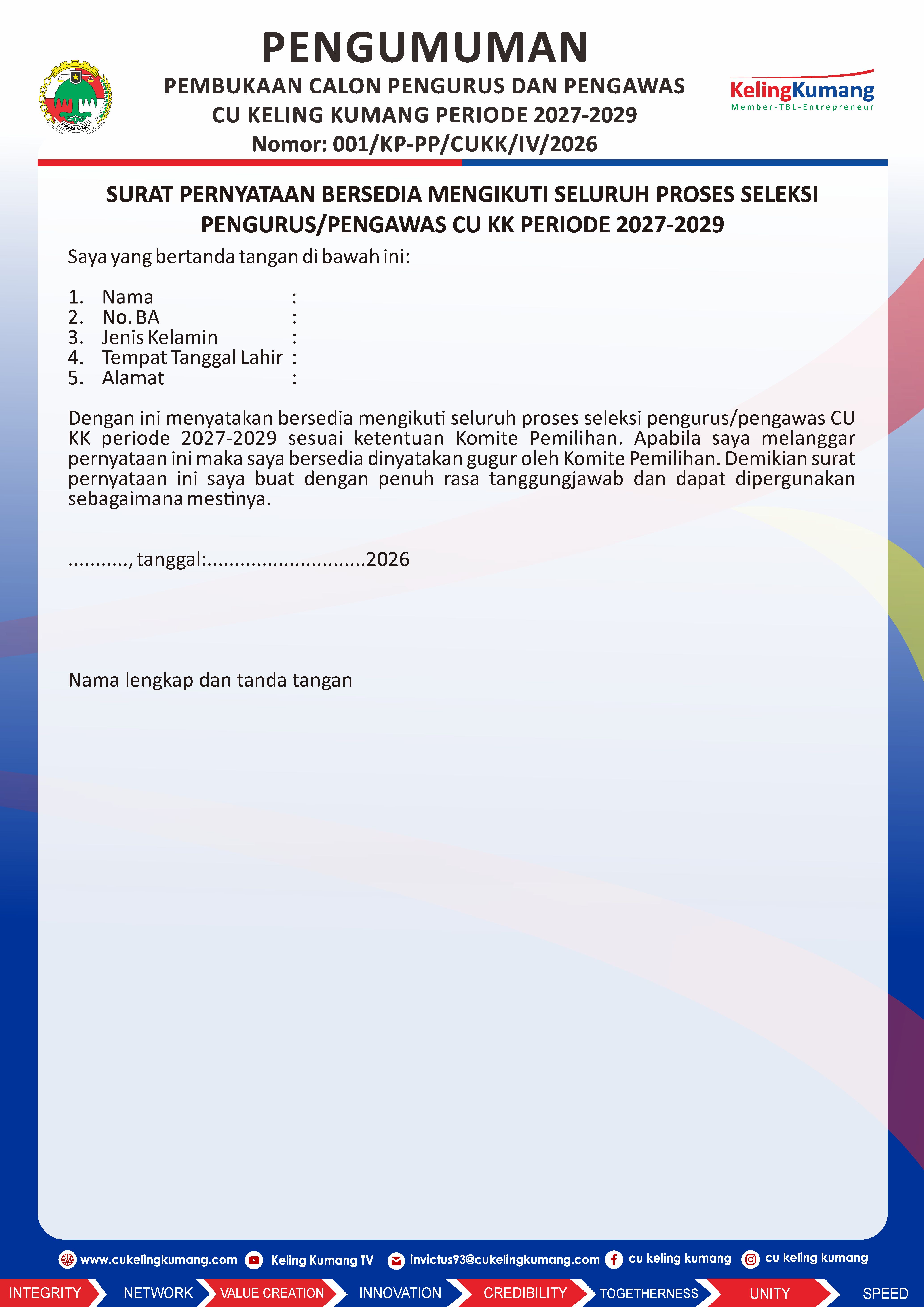 Pengumuman Page 3